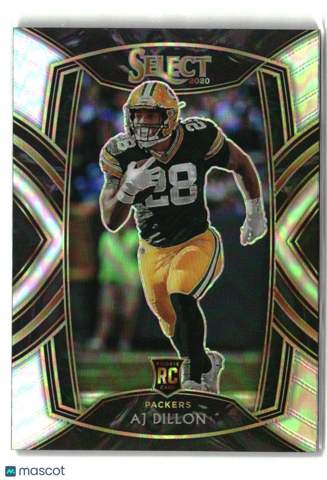 AJ Dillon 2020 Panini Select Silver Prizm #265
