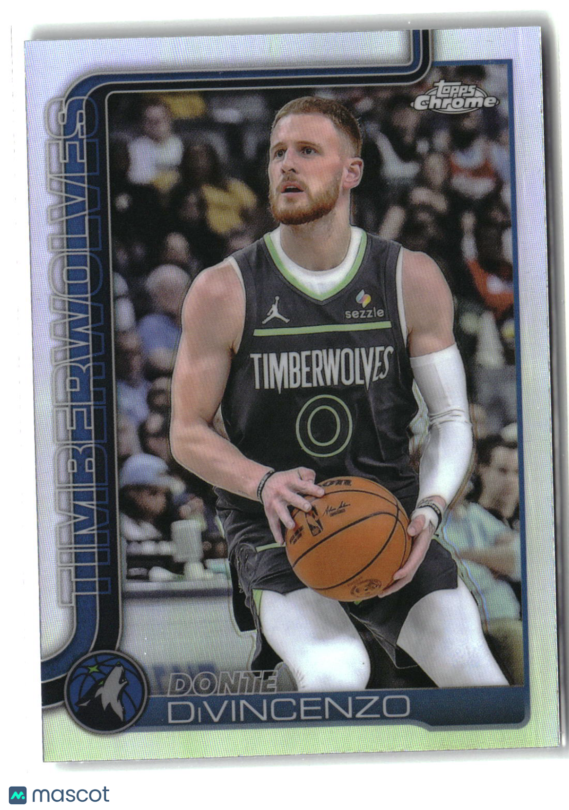 Donte DiVincenzo 2025-26 Topps Chrome Refractor #145