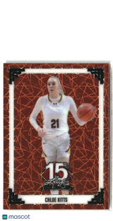 Chloe Kitts  2025 Leaf 15th Anniversary 1991 Base Lazer Orange /4 #91B-31