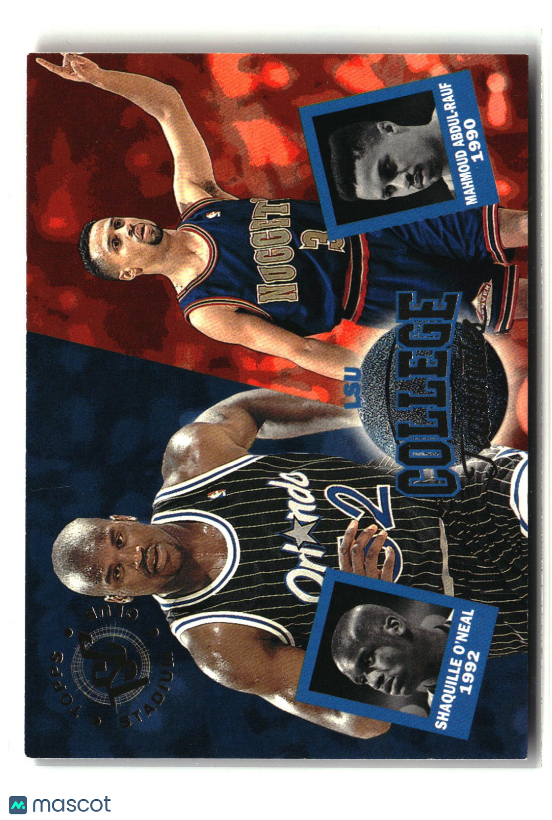 Shaquille O'Neal / Mahmoud Abdul-Rauf 1994-95 Stadium Club #102