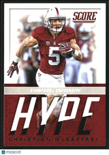 Christian McCaffrey 2017 Score Hype #11