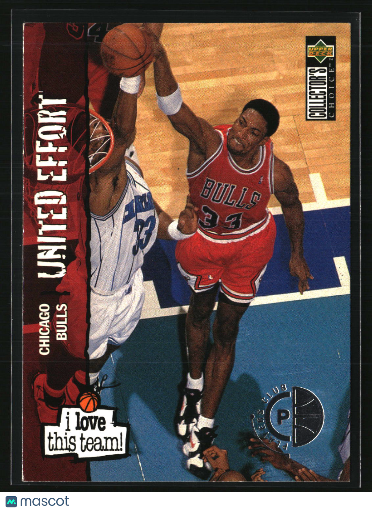 Scottie Pippen 1995-96 Collector's Choice Player's Club #369