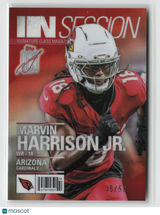 Marvin Harrison Jr. 2025 Topps Signature Class In Session Orange #IS-1 #/50