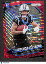 Tetairoa McMillan 2025 Panini Prizm Red Wave #311 #/149