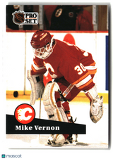 Mike Vernon 1991-92 Pro Set #35