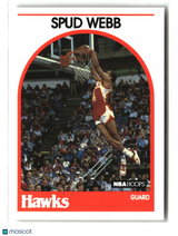 Spud Webb 1989-90 Hoops #115a
