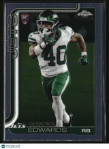 Donovan Edwards 2025 Topps Chrome #392