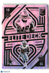 Amari Cooper 2021 Donruss Elite Elite Deck #ED6