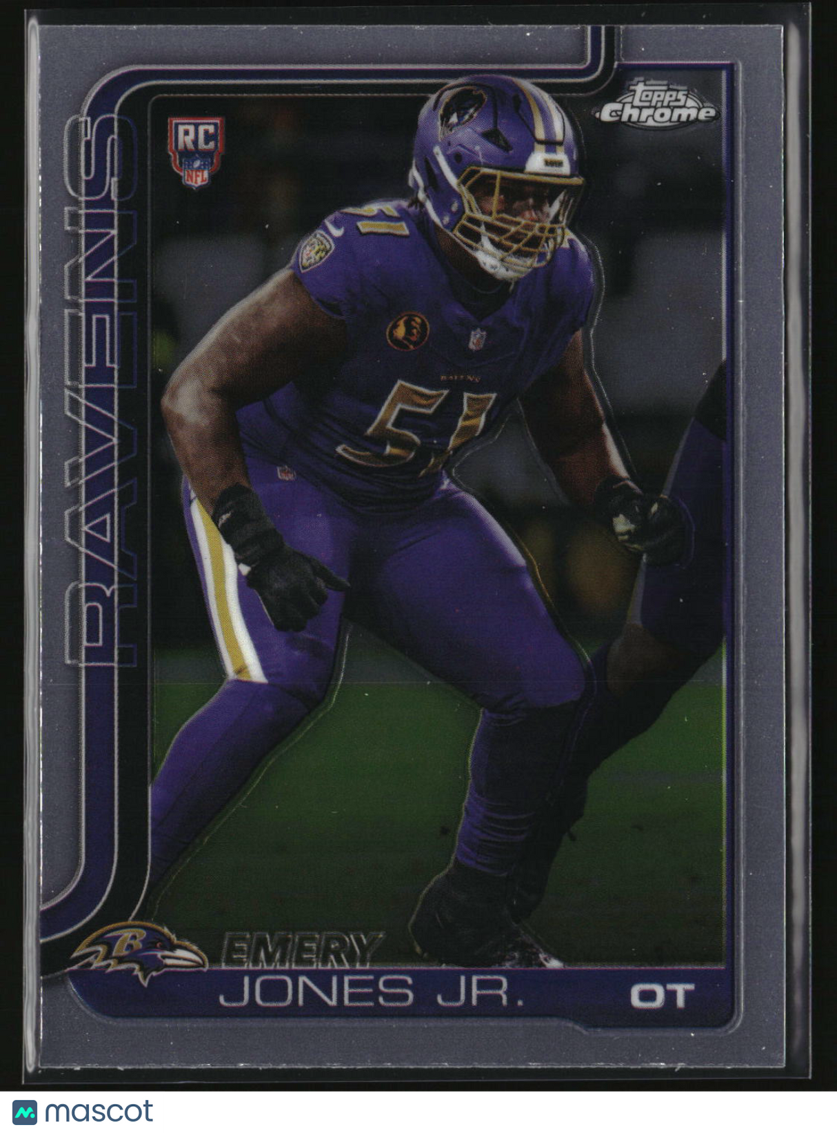 Emery Jones Jr. 2025 Topps Chrome #386