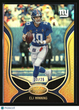 Eli Manning 2019 Panini Certified Mirror Gold #54 #/25