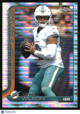 Zach Wilson 2025 Topps Chrome Pulsar Refractor #189