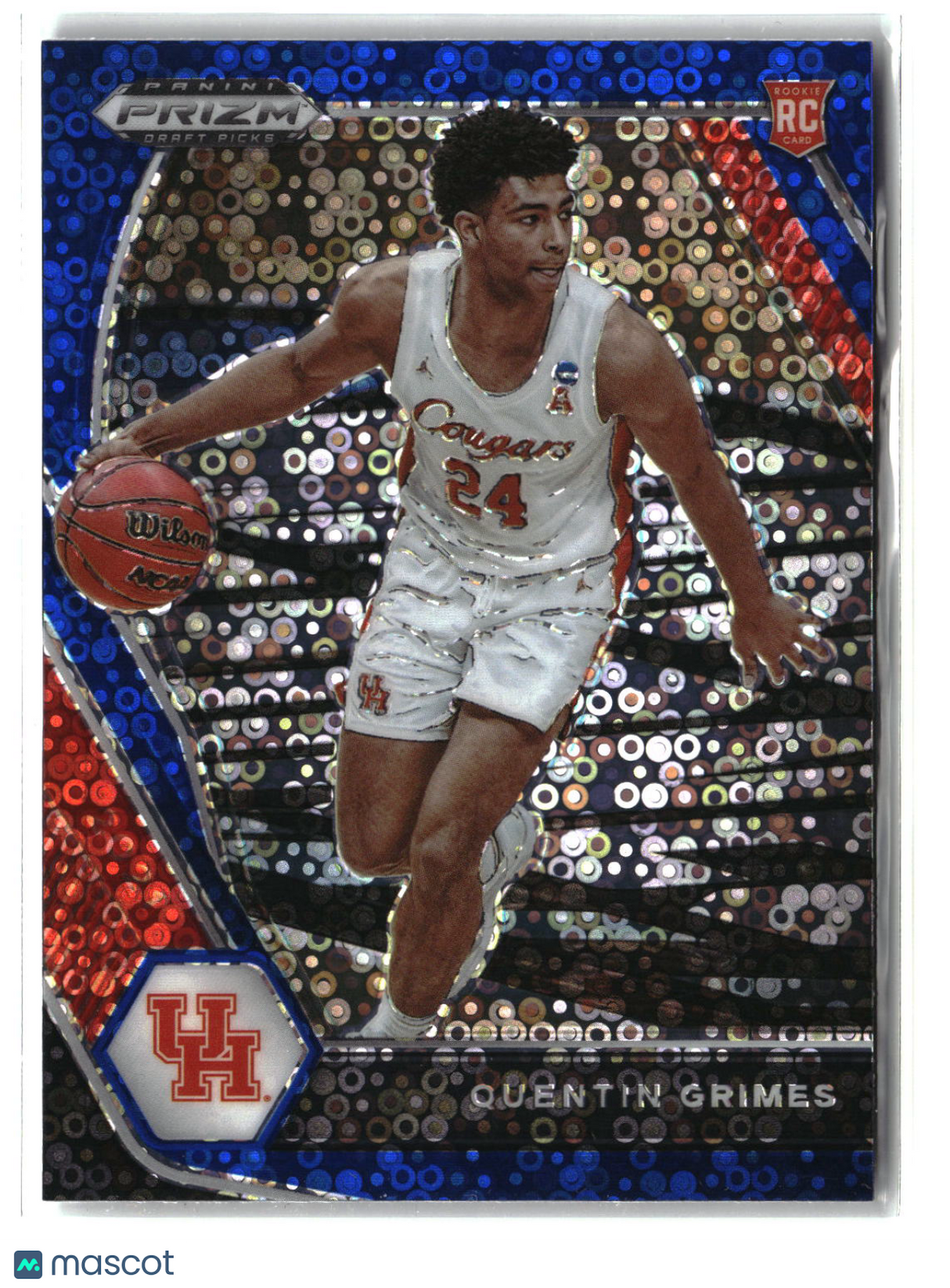 Quentin Grimes 2021 Panini Prizm Draft Picks Blue Circles #46