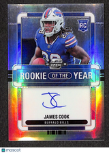 James Cook 2022 Contenders Optic Rookie of the Year Contenders #ROY-JC #/75