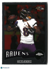 Lamar Jackson 2025 Topps Chrome 1975 Topps #1975-3