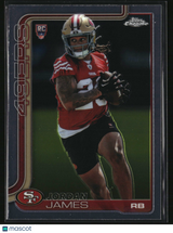 Jordan James 2025 Topps Chrome Football #329