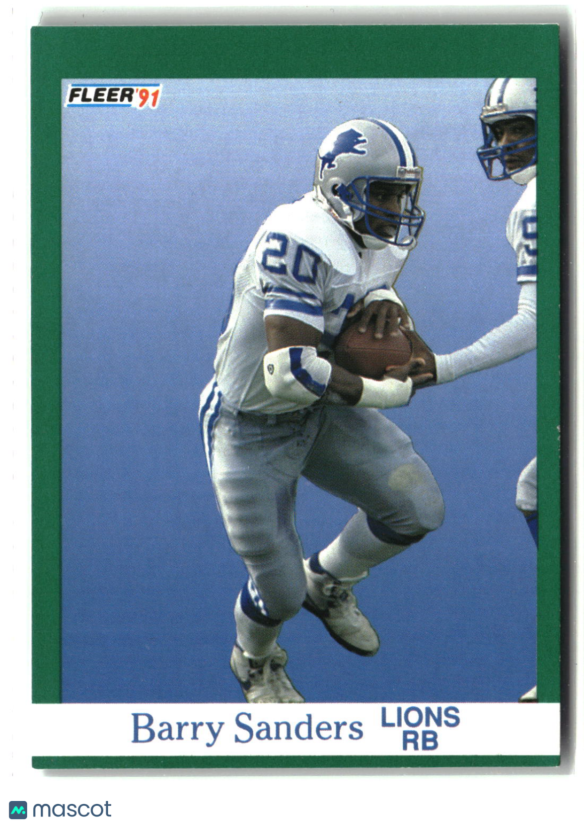 Barry Sanders 1991 Fleer #247