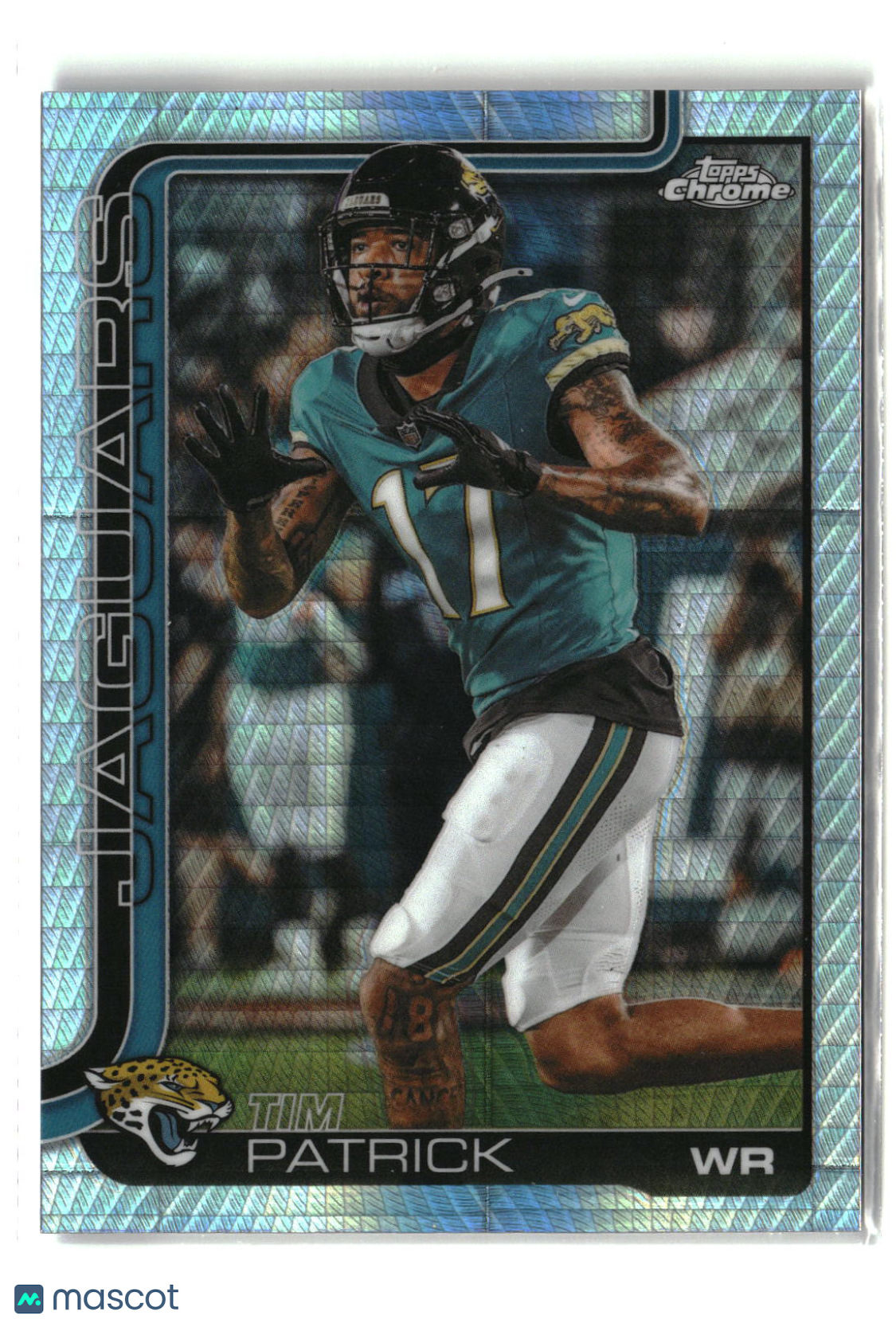 Tim Patrick 2025 Topps Chrome Prism Refractor #96