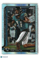 Tim Patrick 2025 Topps Chrome Prism Refractor #96