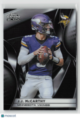 J.J. McCarthy 2025 Topps Chrome Black #67