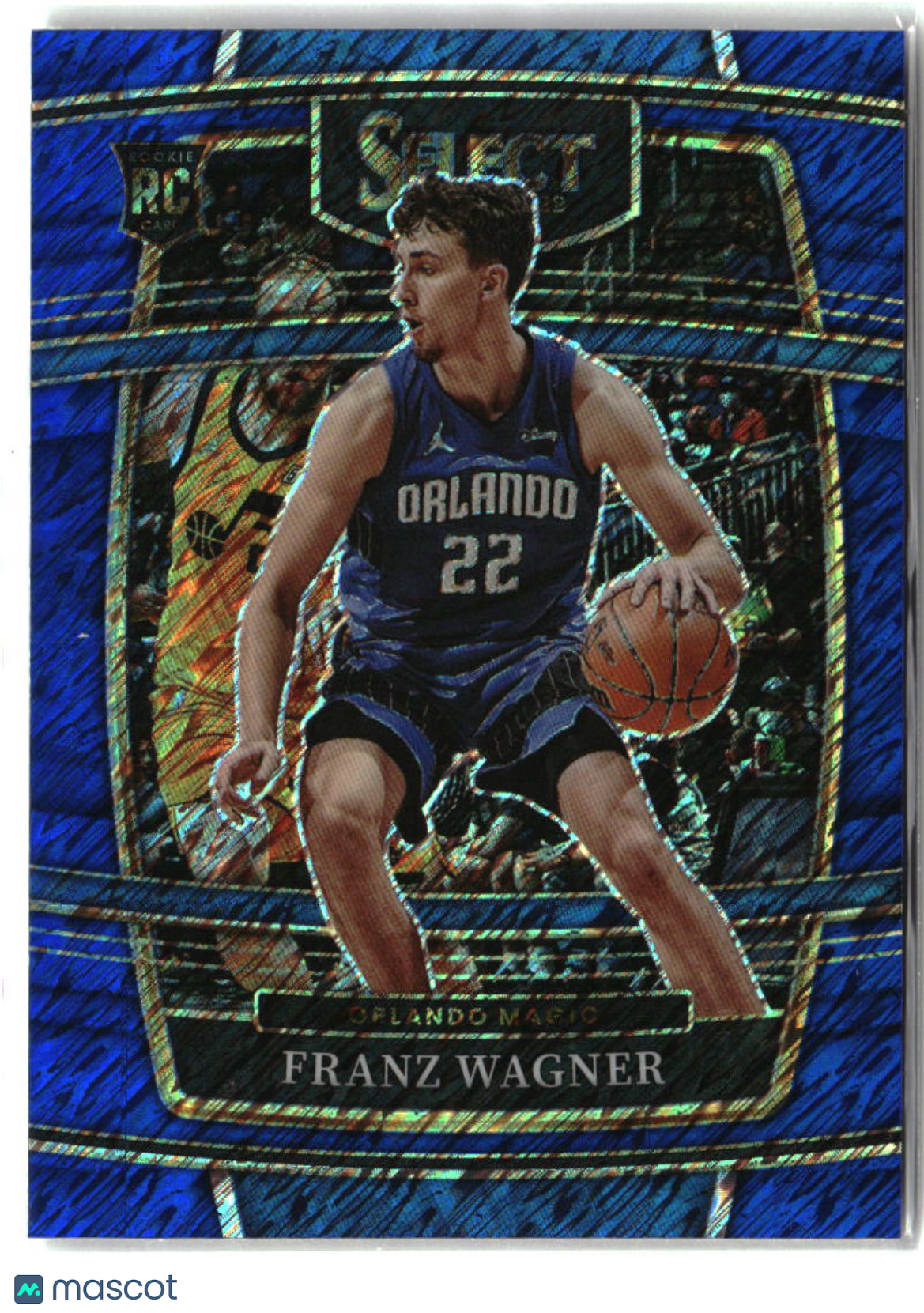 Franz Wagner 2021-22 Panini Select Blue Shimmer Prizms #15