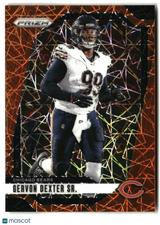 Gervon Dexter Sr. 2024 Panini Prizm Lazer #54