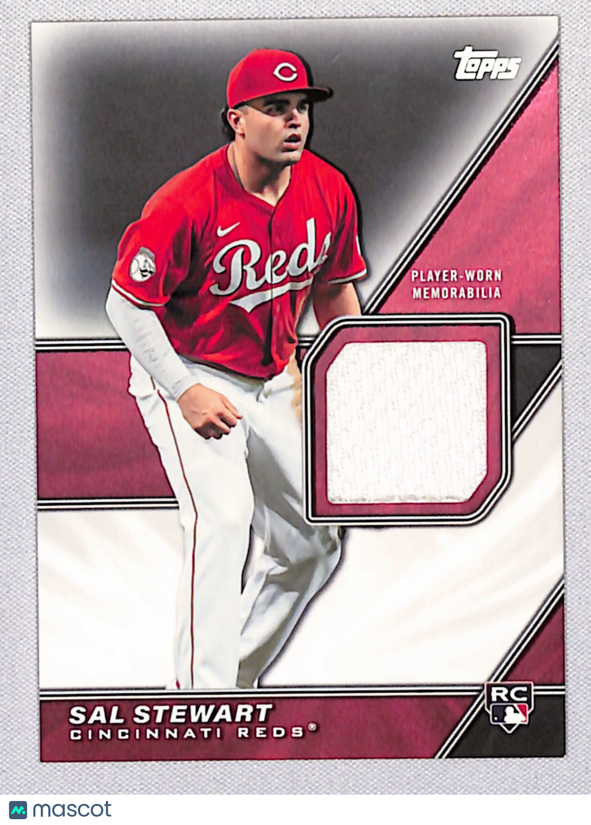 Sal Stewart 2026 Topps Major League Materials Relics (Series Two) #MLM2-SS