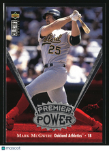 Mark McGwire 1997 Collector's Choice Premier Power #PP1
