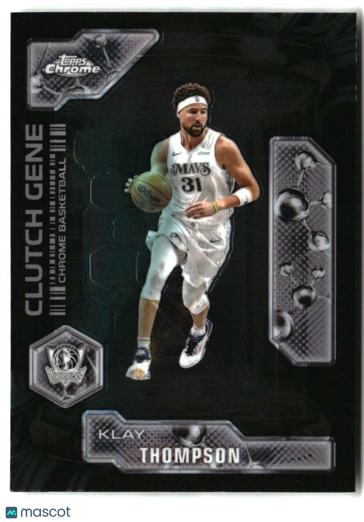 Klay Thompson 2025-26 Topps Chrome Clutch Gene #CG-13