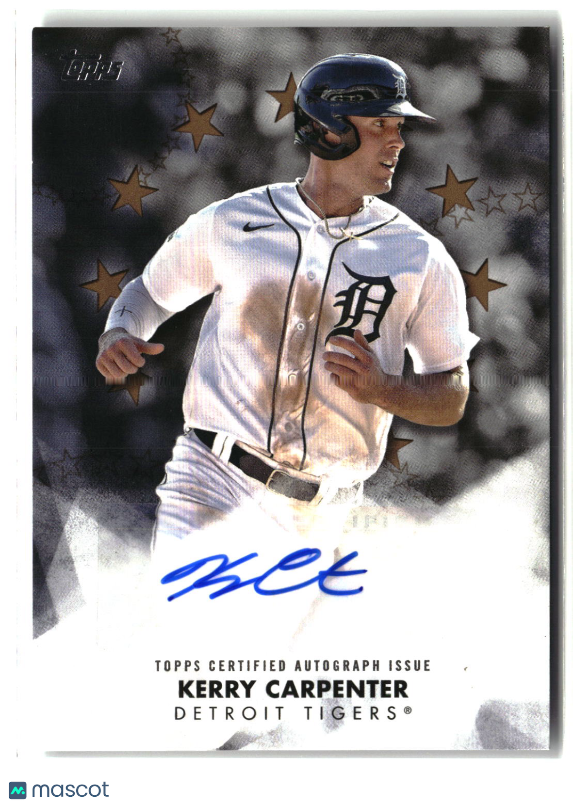 Kerry Carpenter 2024 Topps Baseball Stars Autographs Gold #BSA2-KC #/50