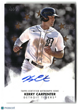 Kerry Carpenter 2024 Topps Baseball Stars Autographs Gold #BSA2-KC #/50