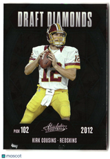 Kirk Cousins 2025 Panini Absolute Draft Diamonds #DD-NCS
