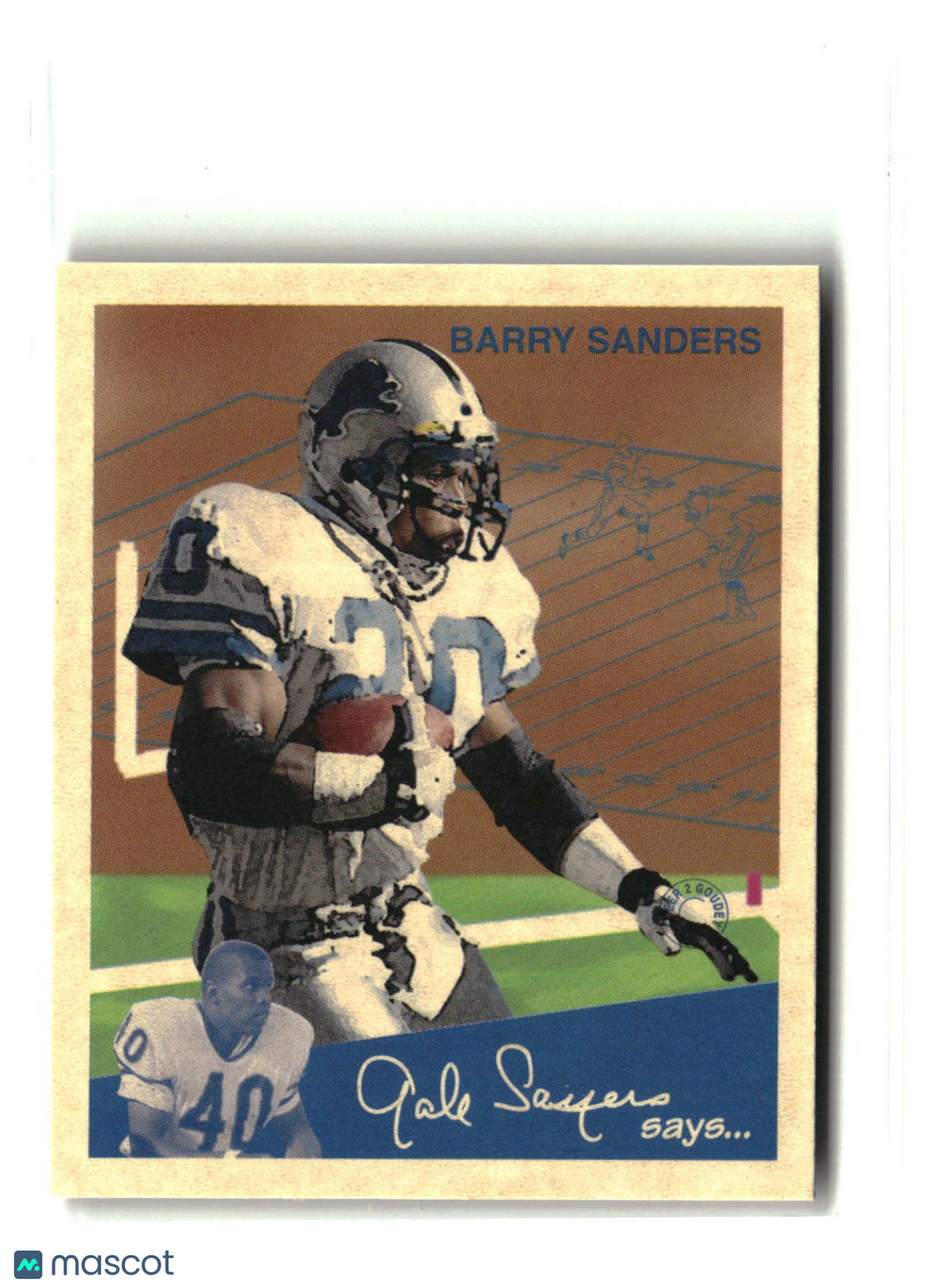 Barry Sanders 1997 Fleer Goudey II #20