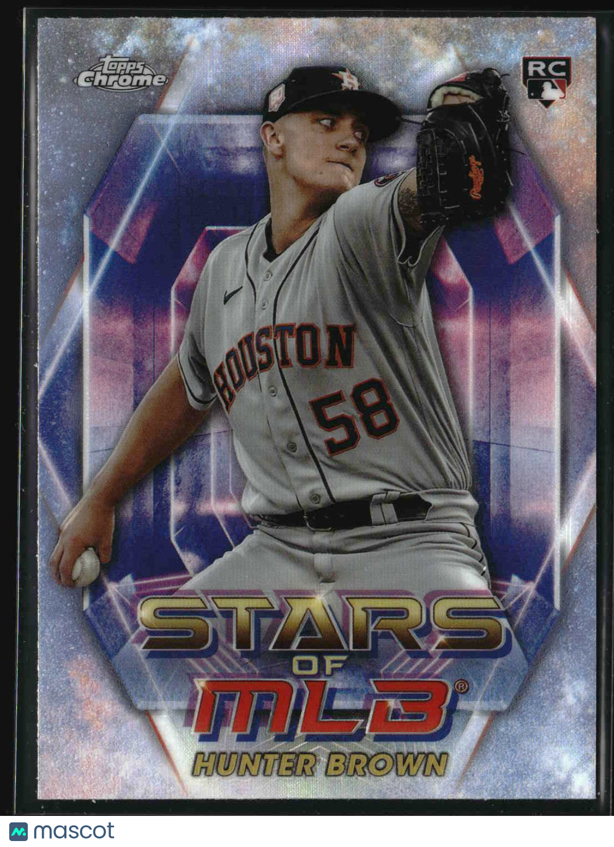Hunter Brown 2023 Topps Update Stars of MLB Chrome #SMLBC-74