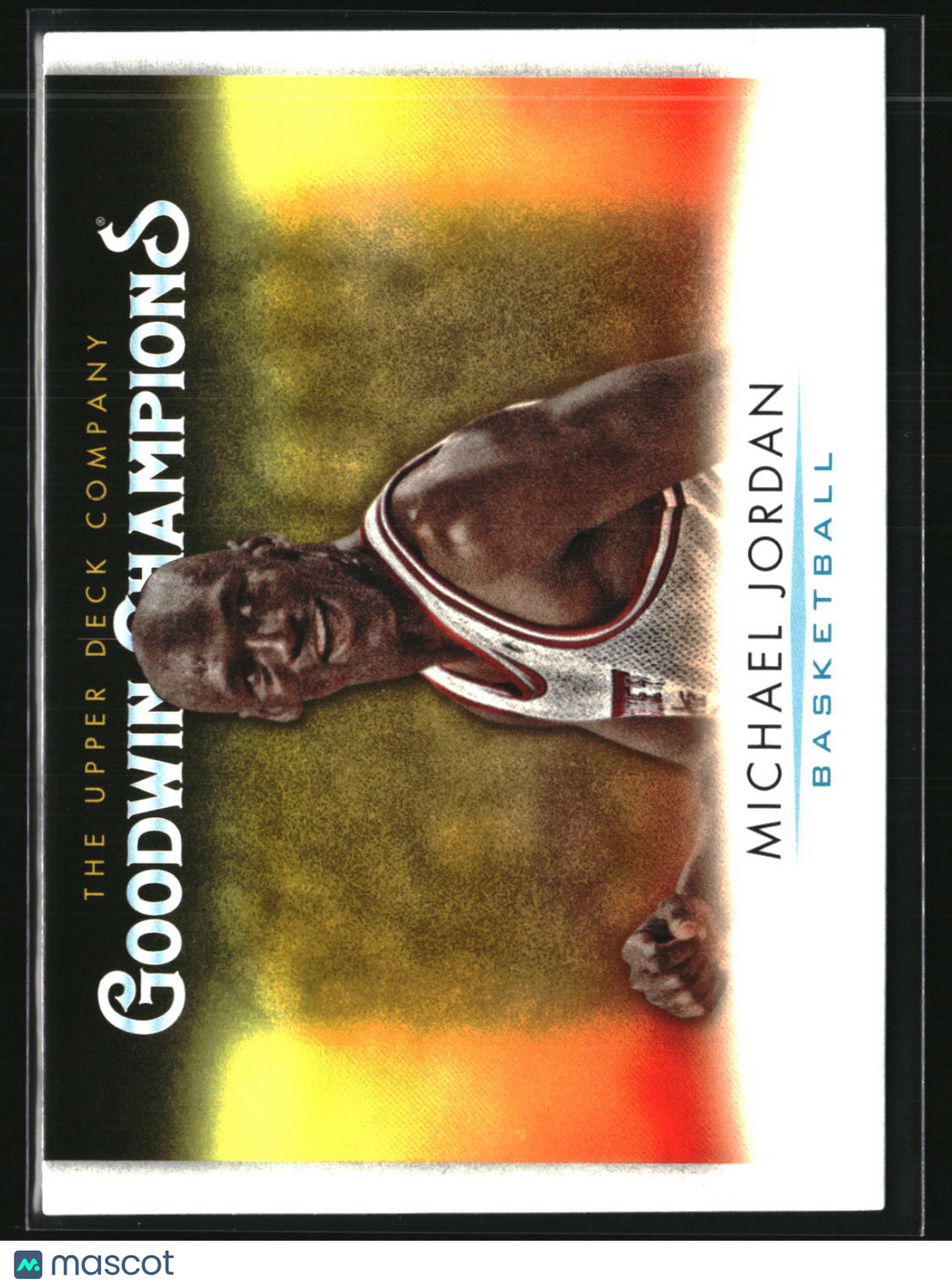 Michael Jordan 2021 Upper Deck Goodwin Champions Turquoise #61