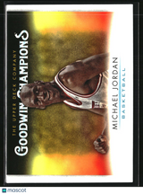 Michael Jordan 2021 Upper Deck Goodwin Champions Turquoise #61