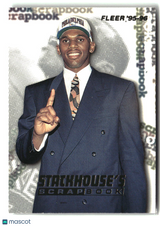 Jerry Stackhouse 1995-96 Fleer Stackhouse's Scrapbook #S-1
