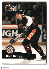 Uwe Krupp 1991-92 Pro Set French #301