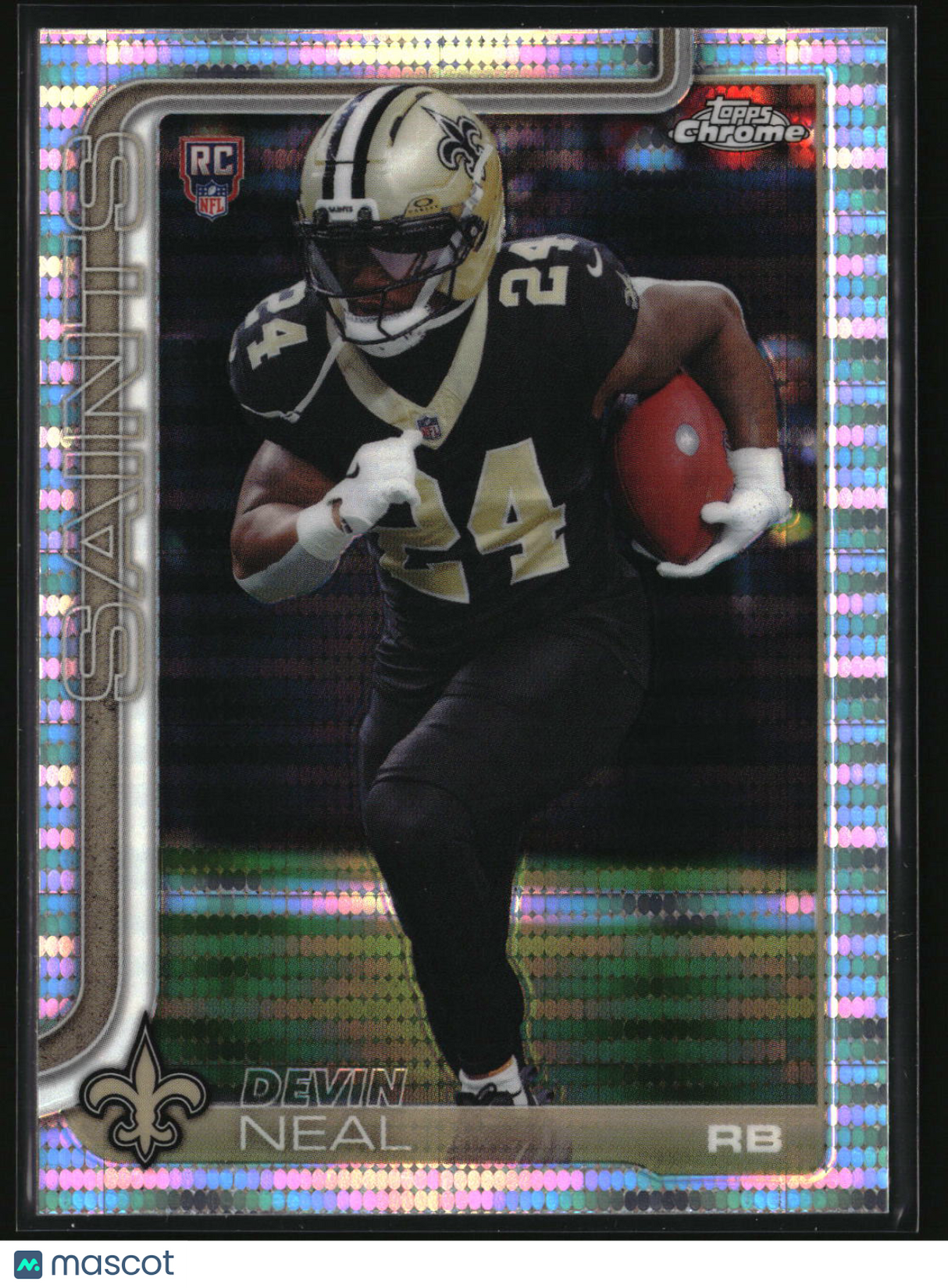Devin Neal 2025 Topps Chrome Pulsar Refractor #391