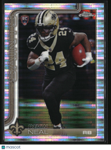 Devin Neal 2025 Topps Chrome Pulsar Refractor #391