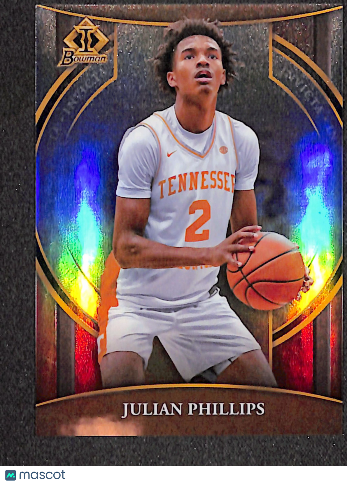 Julian Phillips 2022-23 Bowman University Chrome Bowman Invicta #BI-13
