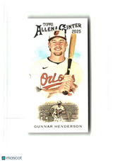 Gunnar Henderson 2025 Topps Allen & Ginter Mini 1889 N222 #N222-4