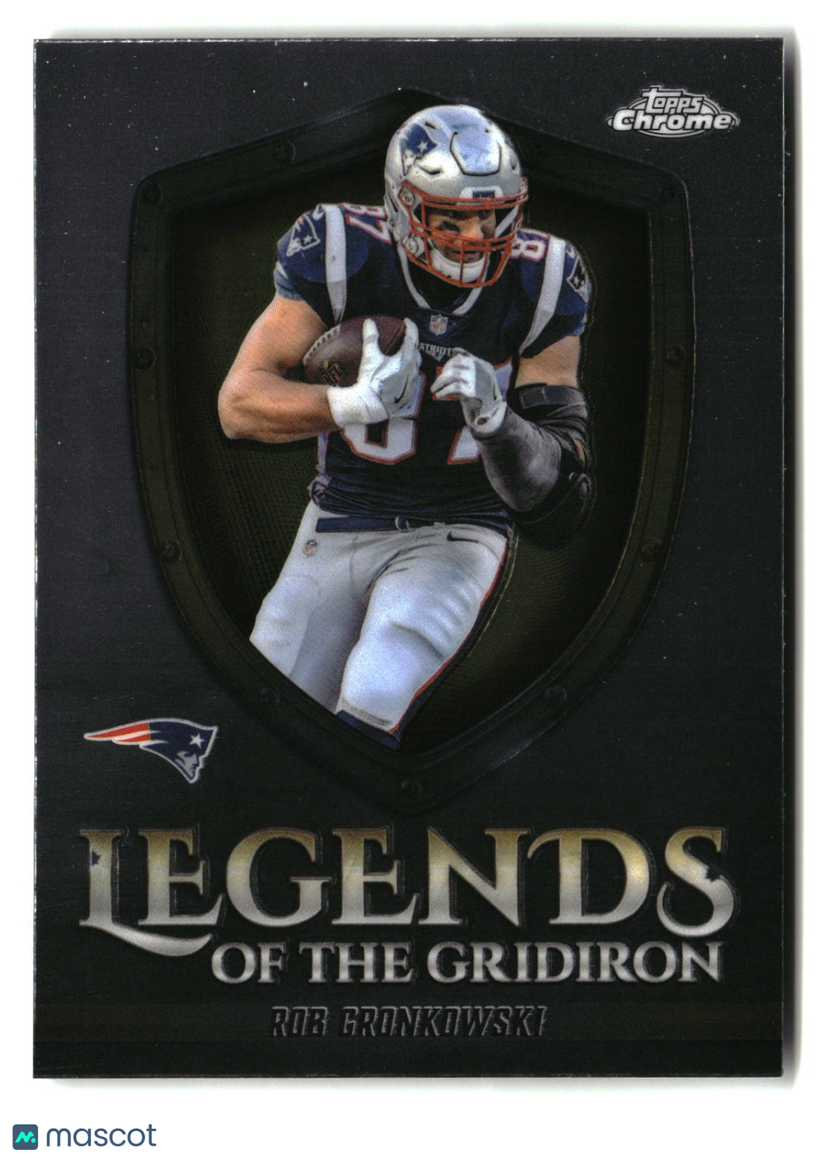 Rob Gronkowski 2025 Topps Chrome Legends of the Gridiron #LOG-29