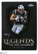 Rob Gronkowski 2025 Topps Chrome Legends of the Gridiron #LOG-29