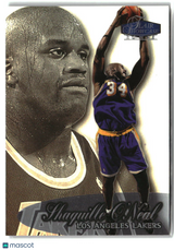 Shaquille O'Neal 1998-99 Flair Showcase #7