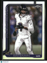 Rashod Bateman 2025 Topps Chrome - Topps Refractor #21