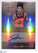 Jamir Watkins 2025-26 Topps Signature Class Manuscripts #MS-JW