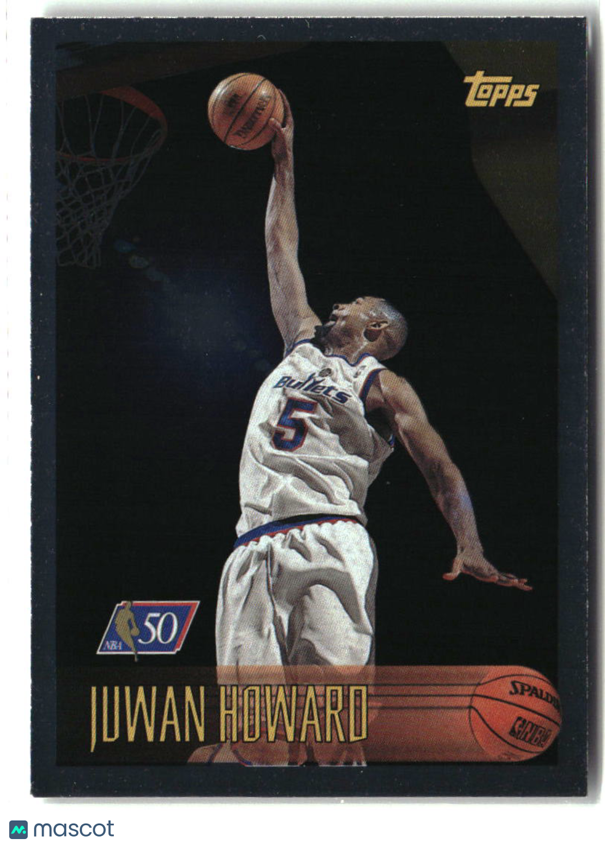 Juwan Howard 1996-97 Topps NBA at 50 #137
