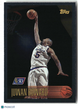 Juwan Howard 1996-97 Topps NBA at 50 #137