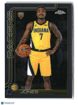 Kam Jones 2025-26 Topps Chrome Update #189
