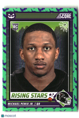 Michael Penix Jr. 2024 Score-A-Treat Rising Stars Green Bats #39